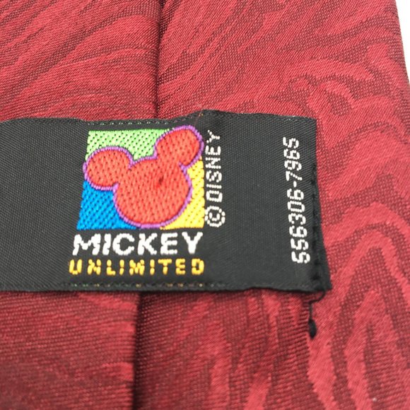 Disney Mickey Mouse Tie Through the Years 57" Long 4" Wide 556306-7965 - Picture 3 of 8